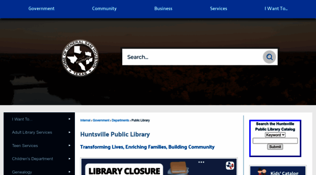 myhuntsvillelibrary.com