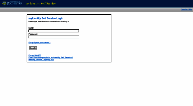 myidentity.rochester.edu
