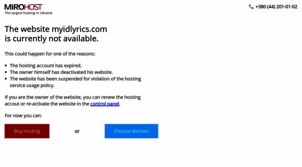 myidlyrics.com