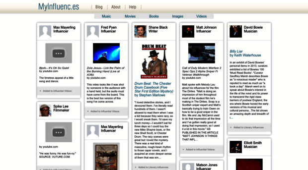 myinfluenc.es