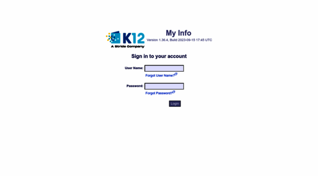 myinfo.k12.com