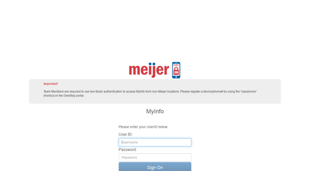 myinfo.meijer.com