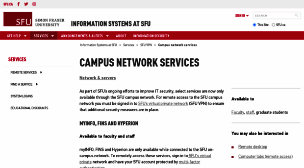 myinfo.sfu.ca