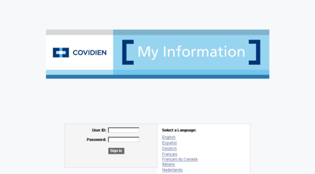 myinformation.covidien.com