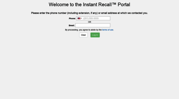 myinstantrecall.com