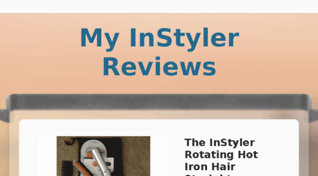 myinstylerreviews.com