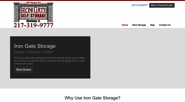 myirongatestorage.com