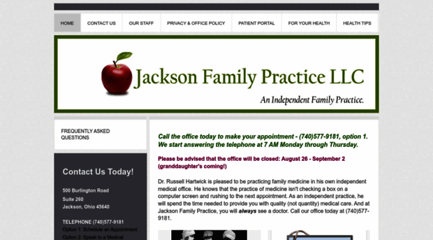 myjacksonfamilypractice.com