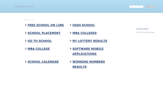 myjhsresults.com