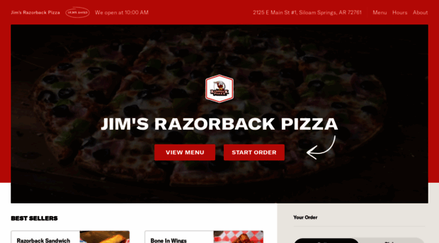 myjimsrazorbackpizza.com