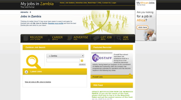 myjobsinzambia.com