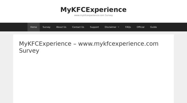 mykfcexperience.website