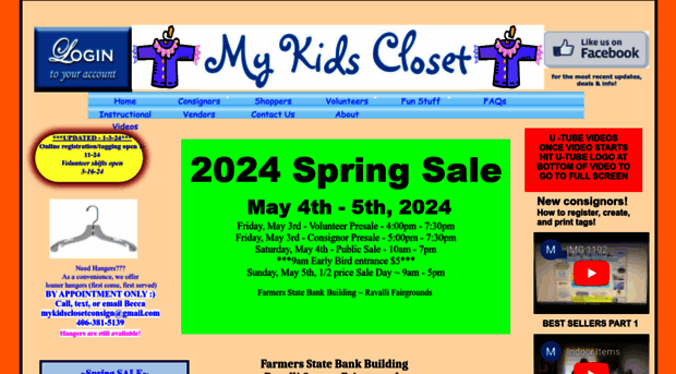 mykidsclosetconsign.com