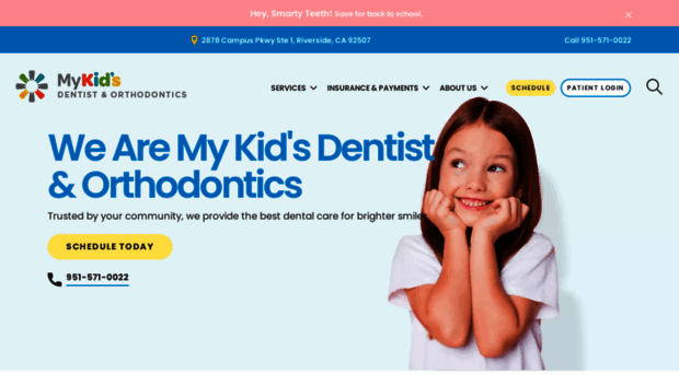 mykidsdentistmorenovalley.com