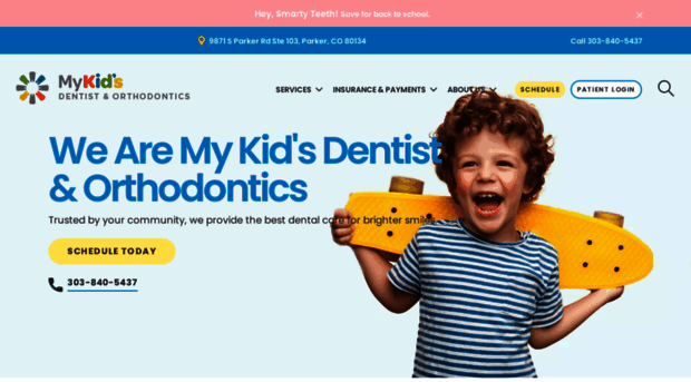 mykidsdentistparker.com