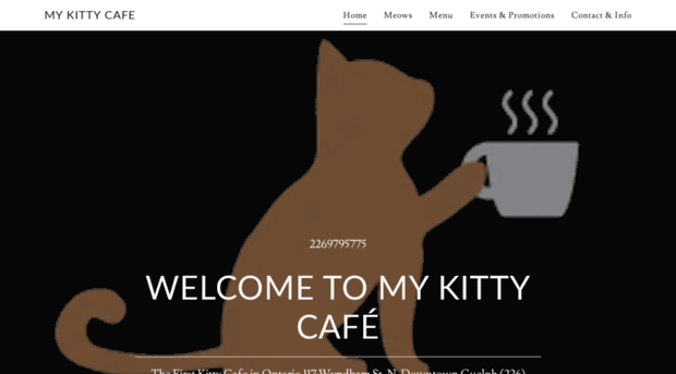 mykittycafeguelph.com