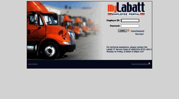 mylabatt.com - Labatt Employee Portal Log-In - My Labatt