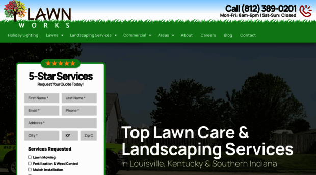 mylawnworks.net