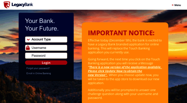 mylegacybank.net