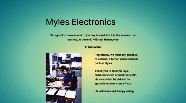 myleselectronics.com