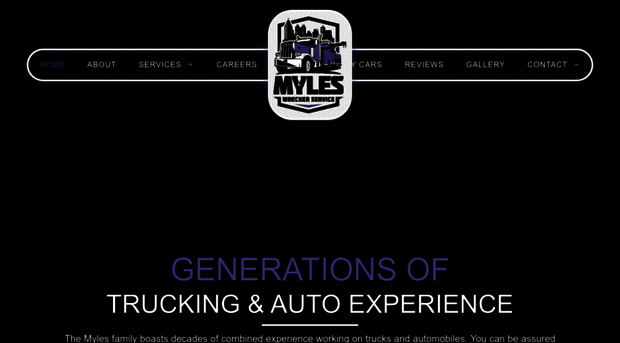 myleswreckerservice.com