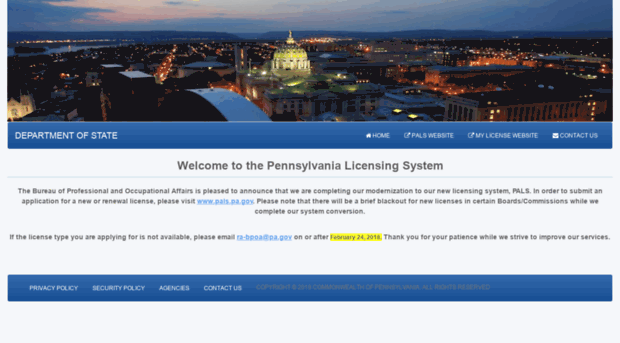 mylicense.pa.gov