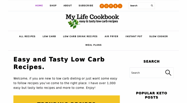 mylifecookbook.com