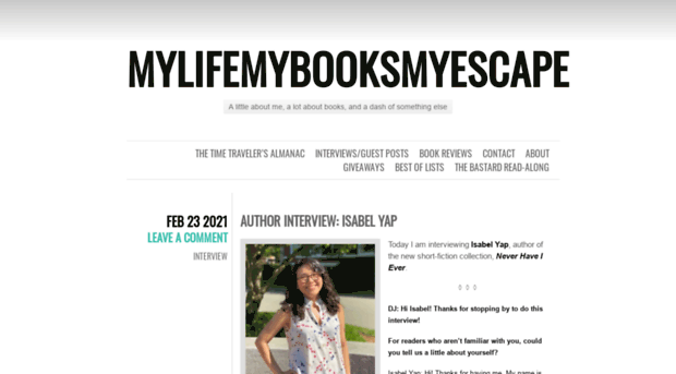 mylifemybooksmyescape.wordpress.com