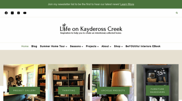 mylifeonkayderosscreek.com