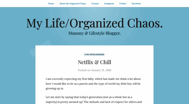 mylifeorganizedchaos.wordpress.com