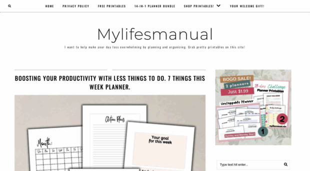 mylifesmanual.com