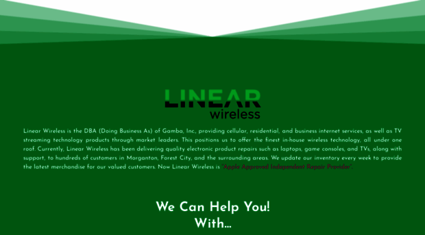 mylinearwireless.com