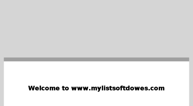 mylistsoftdowes.com