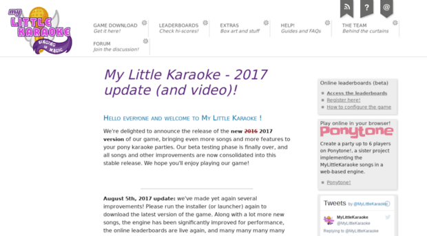 mylittlekaraoke.com