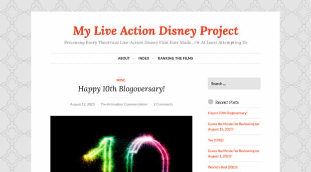 myliveactiondisneyproject.com