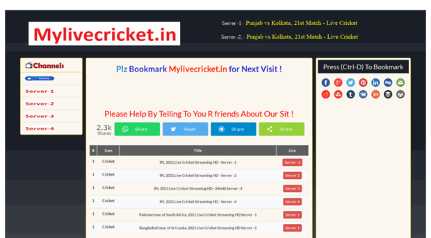 mylivecricket.site