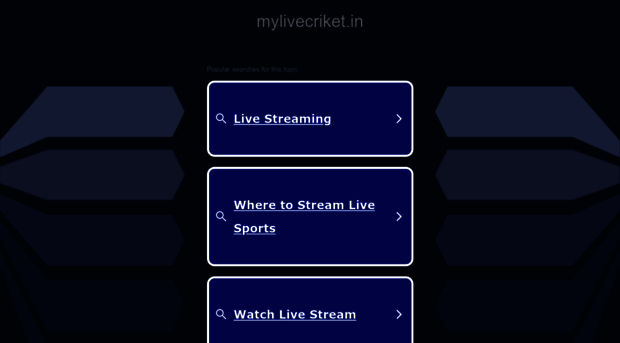 mylivecriket.in