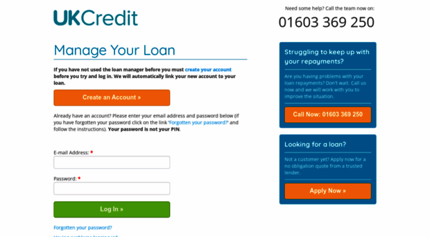 myloan.ukcredit.co.uk