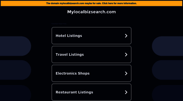 mylocalbizsearch.com