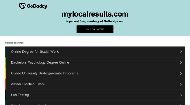 mylocalresults.com