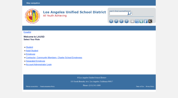 mylogin.lausd.net