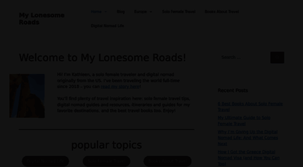 mylonesomeroads.com