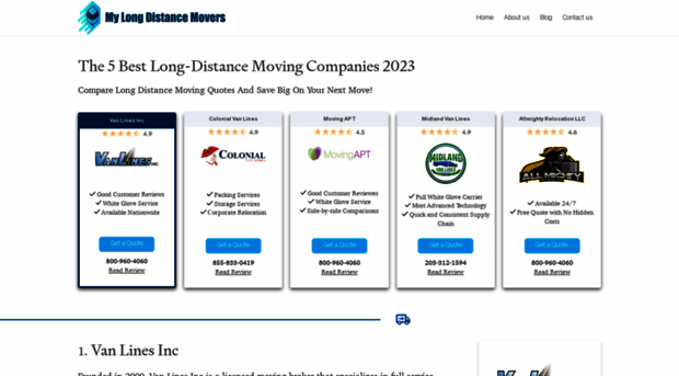 mylongdistancemovers.com