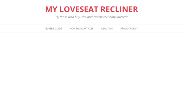 myloveseatrecliner.com