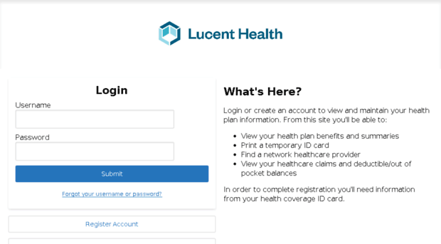 mylucenthealth.com