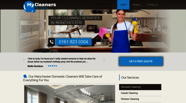 mymanchestercleaners.co.uk