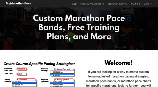 mymarathonpace.com