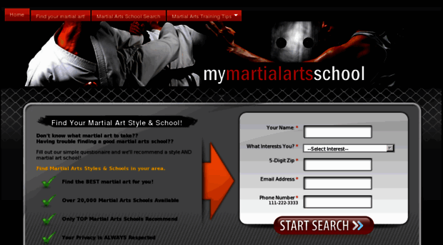 mymartialartsschool.com