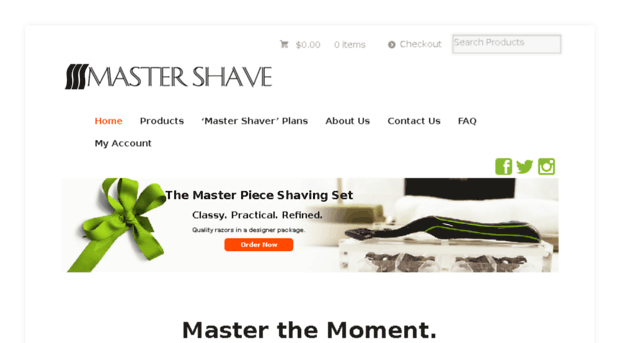 mymastershave.com