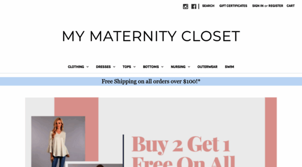 mymaternitycloset.com